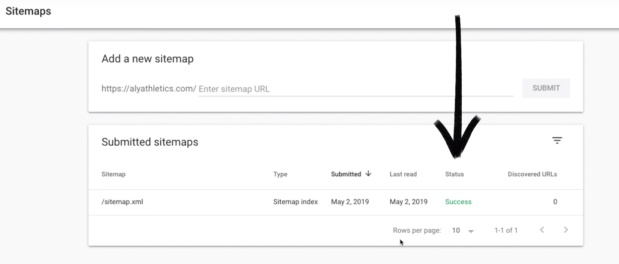 Sitemap Submission