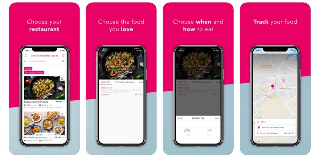 food delivery apps