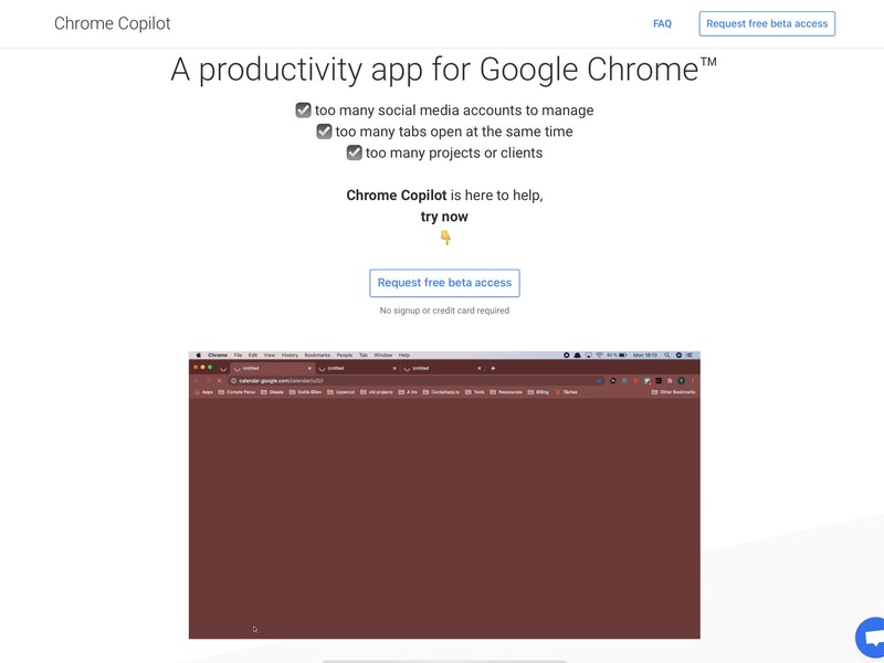 Chrome Copilot - Look Startup at Welldoneby
