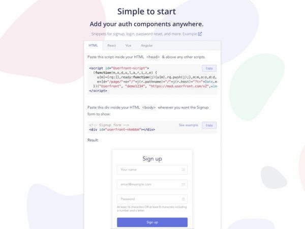 Userfront - Look Startup at Welldoneby