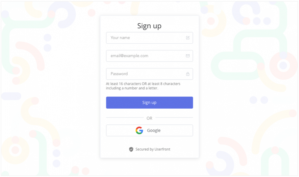 Userfront - Look Startup at Welldoneby