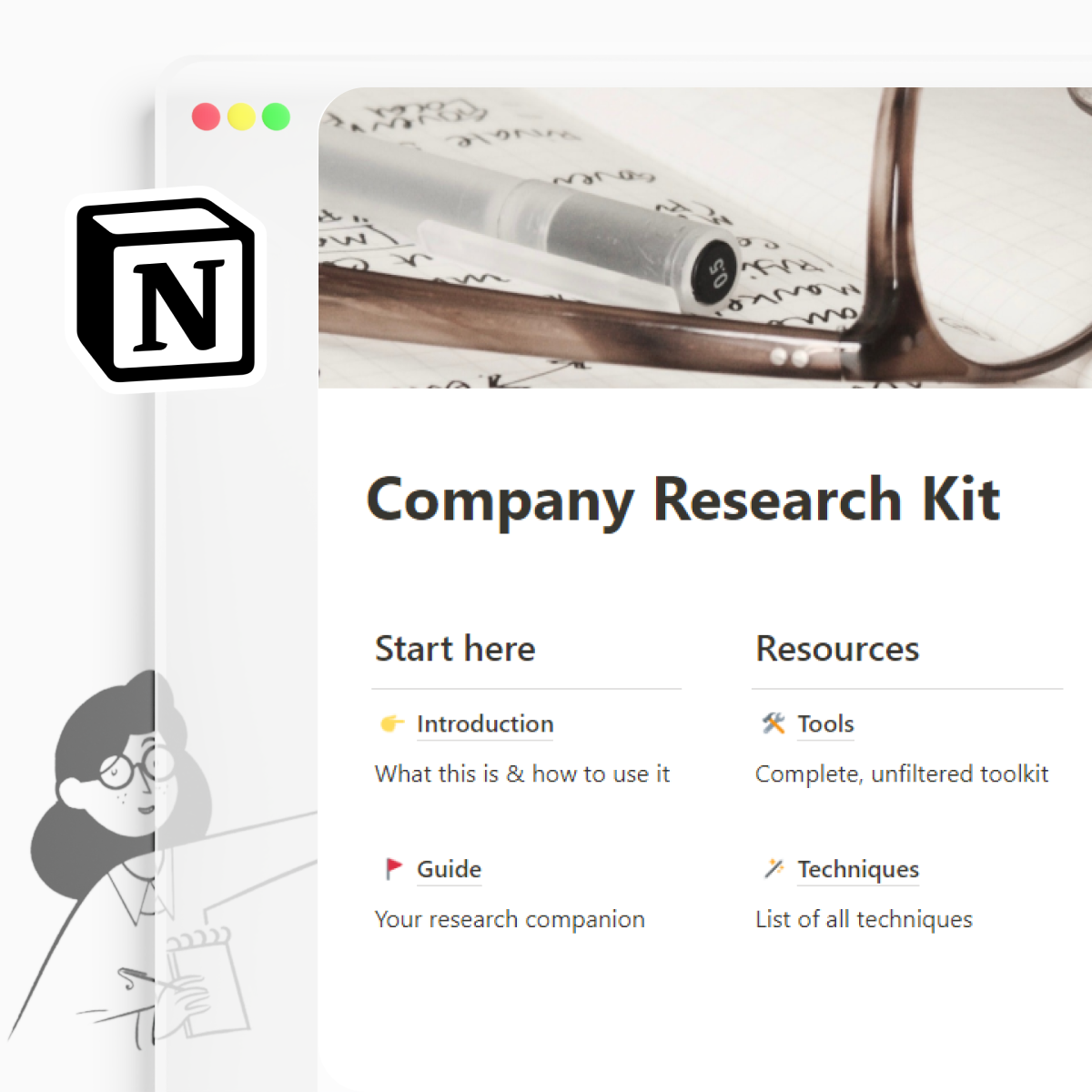 Rescearch Kit Company Research Kit - Look Startup at Welldoneby