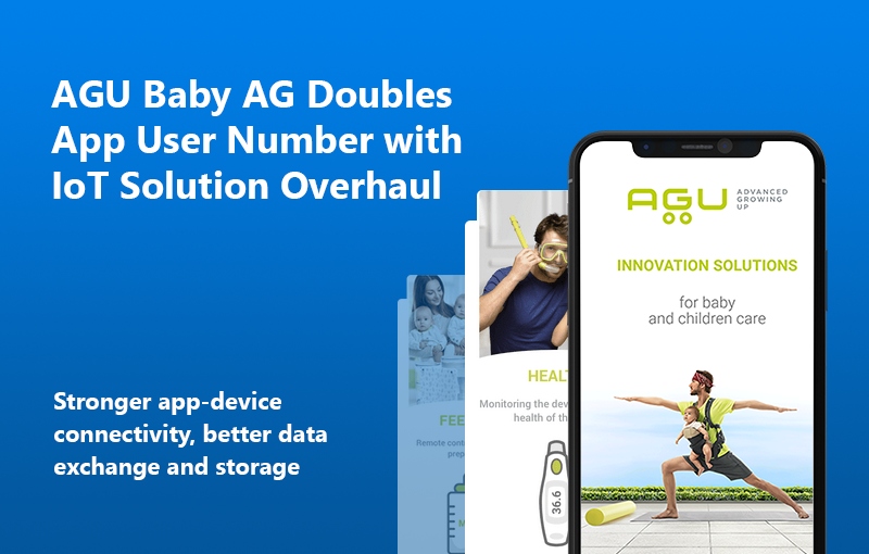 AGU Baby AG Doubles App User Number with IoT Solution Overhaul image 1
