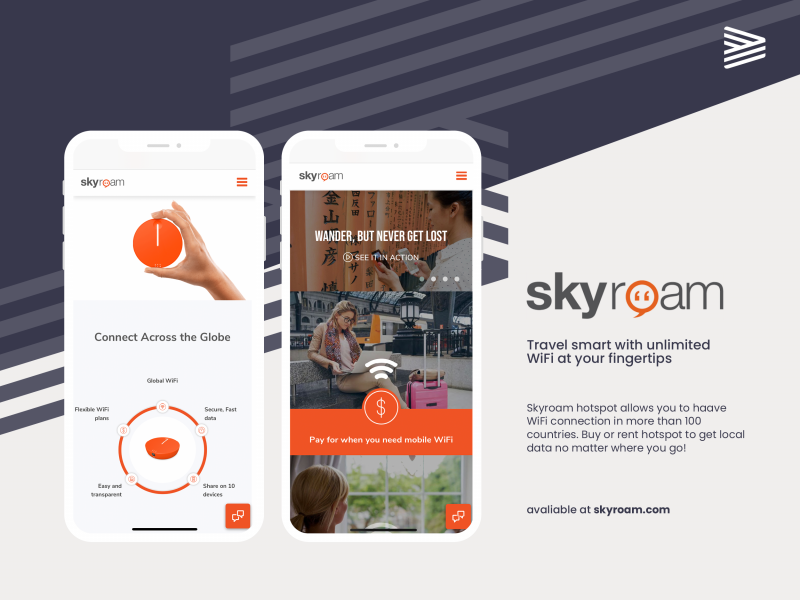 Skyroam – a global e-commerce for travel lovers image 1