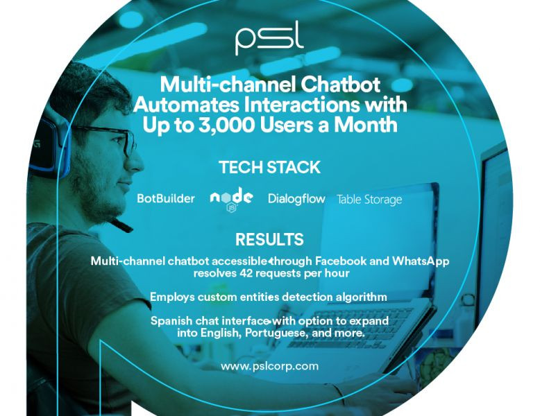 Multi-channel Chatbot Automates Interactions with Up to 3,000 Users a Month image 1