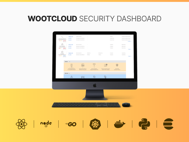 Wootcloud Security Dashboard image 1