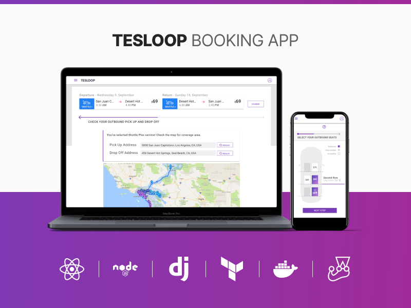 Tesloop Booking App image 1