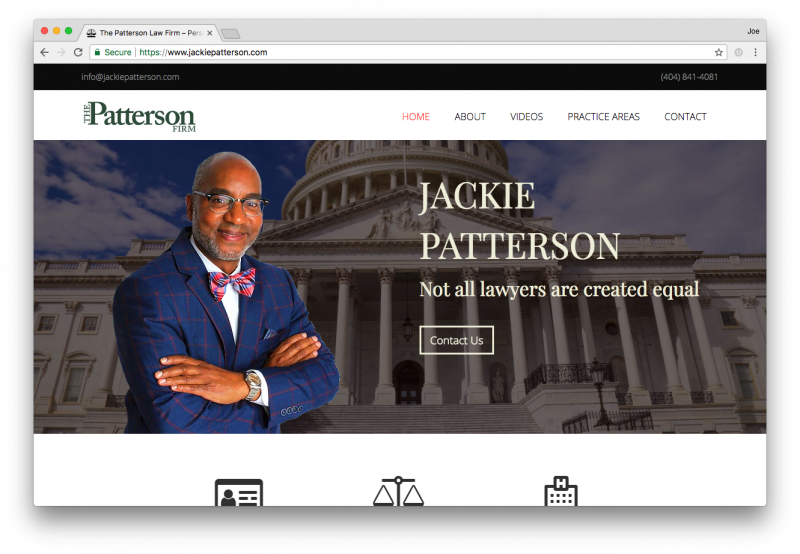 Attorney Website - The Patterson Firm image 1