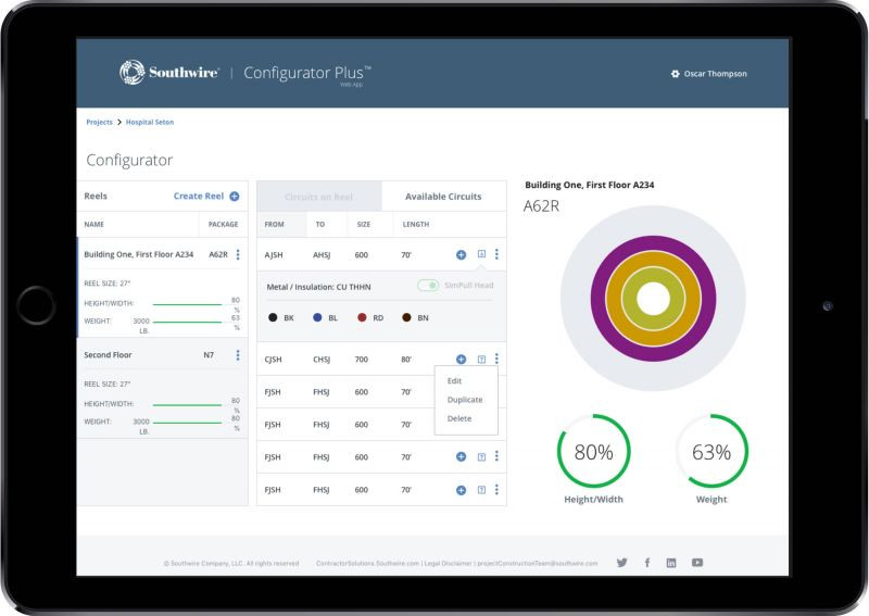 Southwire Configurator Plus | iOS & Android App image 1