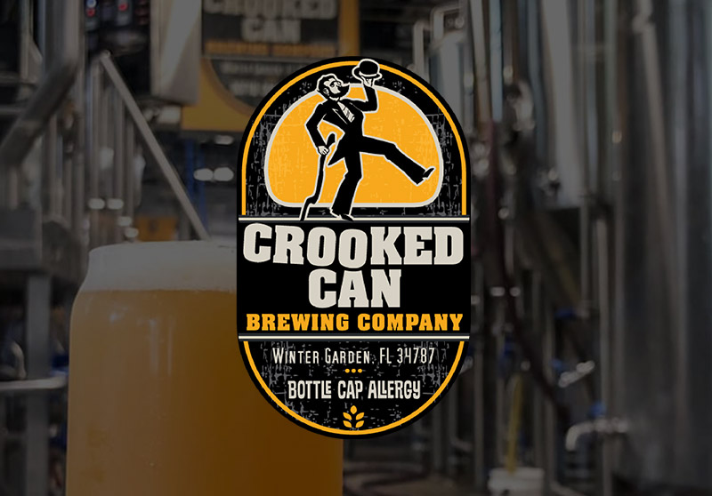 Crooked Can Brewing Company - Website Design image 1