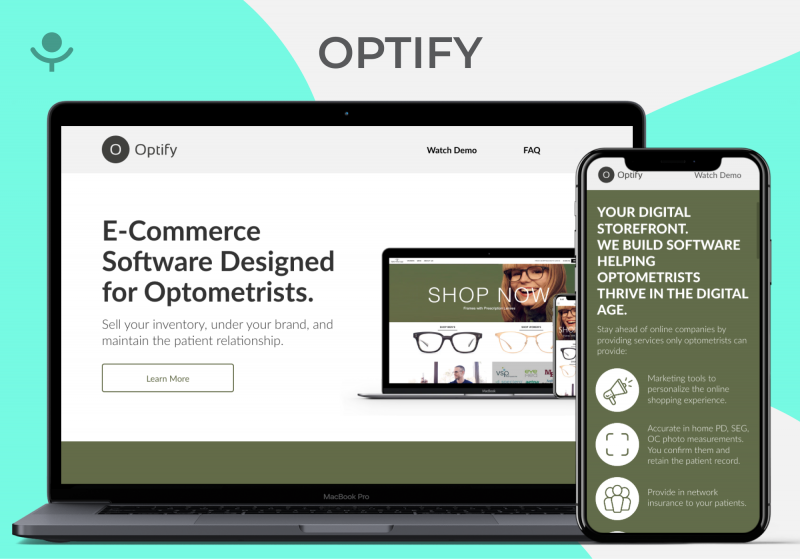 Optify | Ecommerce software for optometrists image 1