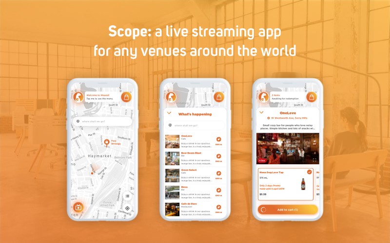 Scope: get inside any venue in the world image 1