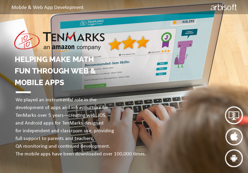 Math Made Fun via Web & Mobile Apps image 1