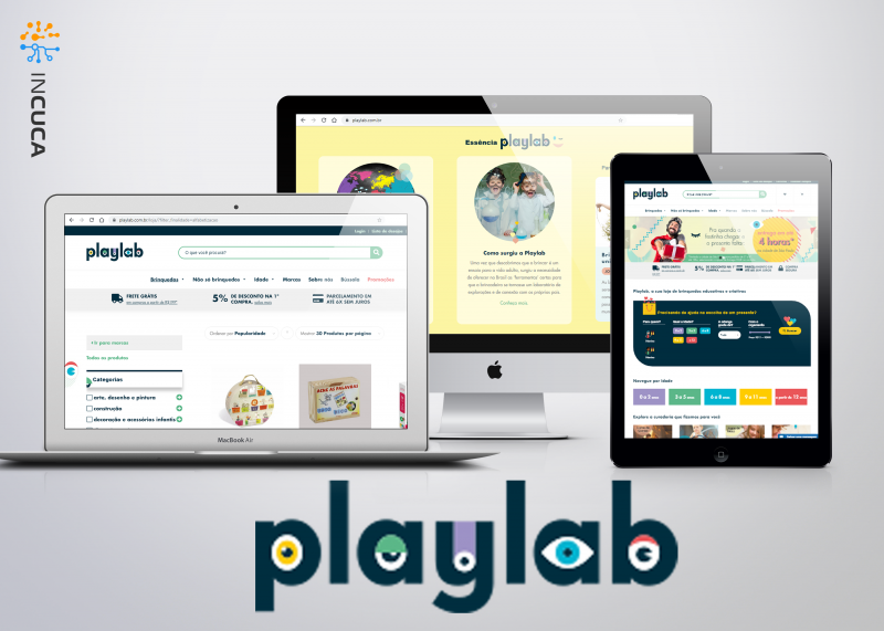 Playlab, an E-commerce for a Creative Educational Toy Company image 1