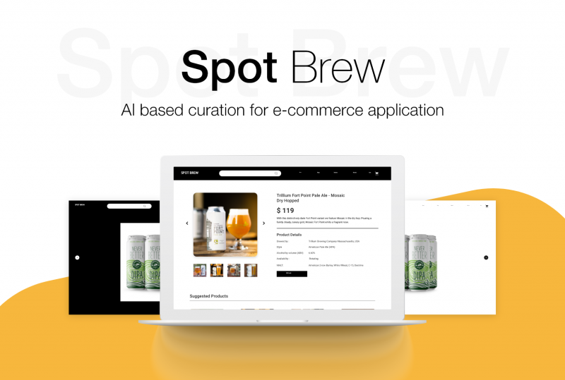 Spot Brew | eCommerce - Web Application image 1