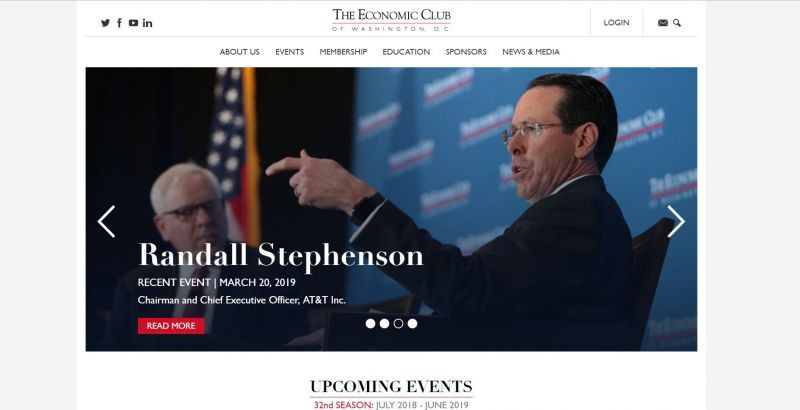 The Economic Club of Washington, D.C. image 1