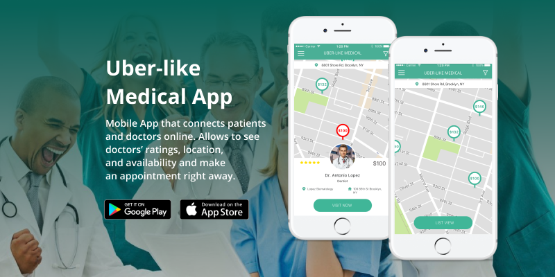 On Demand Mobile App for HealthCare industry image 1