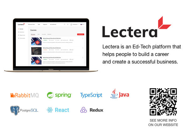 Lectera: An educational platform image 1