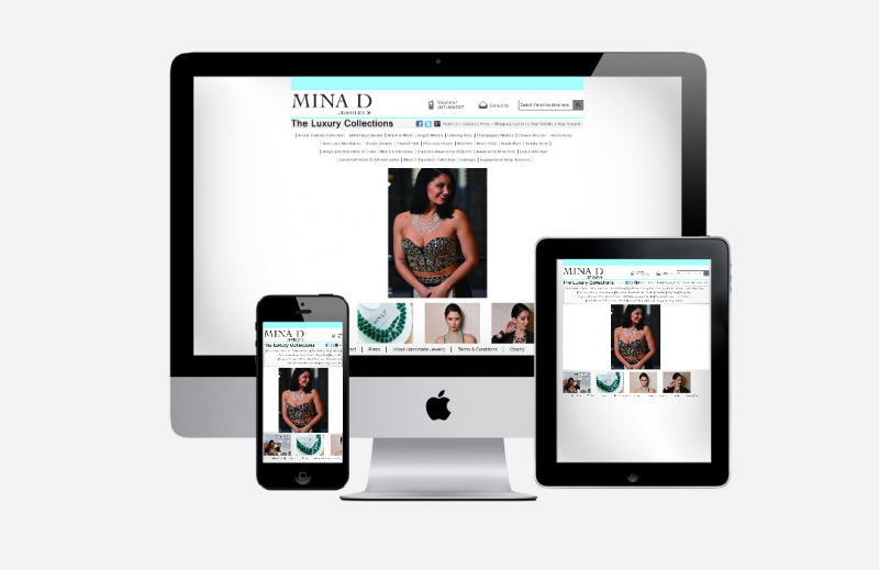 Mina D Jewelry | e-commerce consulting image 1