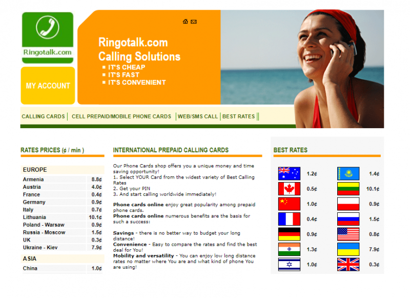 Ringtalk International Calling solutions | e-Commerce Solutions image 1