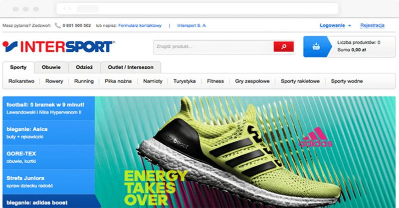 Intersport - Magento redesign and promotion image 1