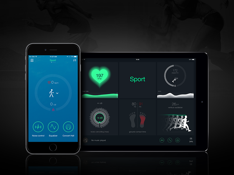 Sport Headphones Control Application image 1