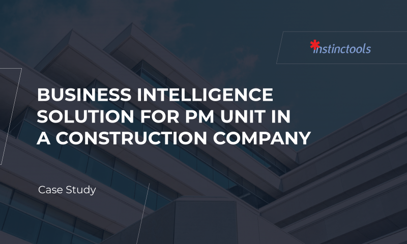 Business Intelligence solution for a Construction company image 1