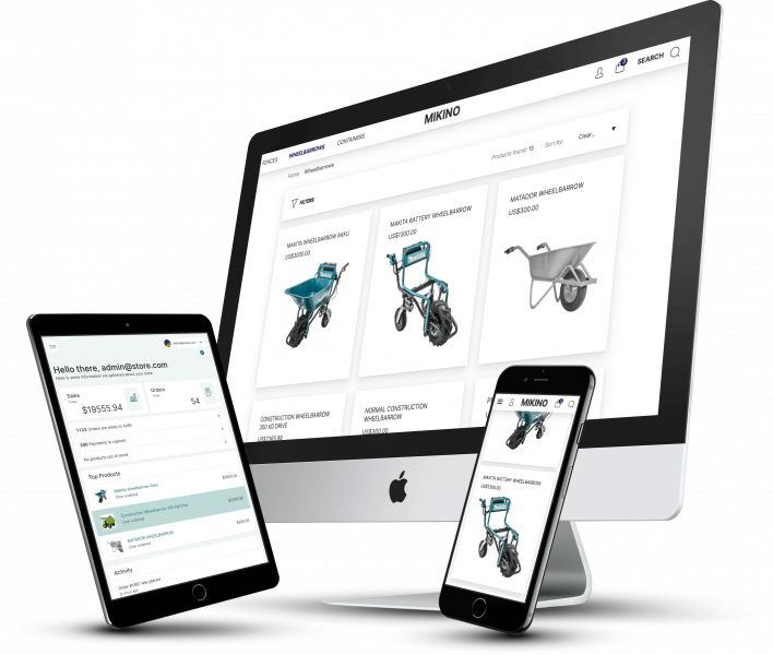E-commerce Platform Mikino image 1