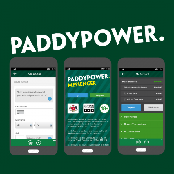 Paddy Power Messenger App with Facebook Messenger Integration image 1