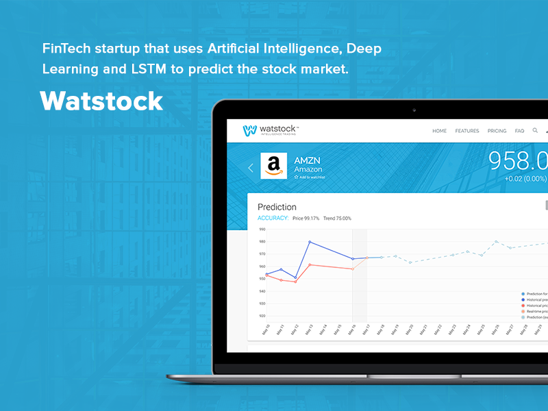 FinTech startup that uses AI, DL and LSTM to predict stock market image 1