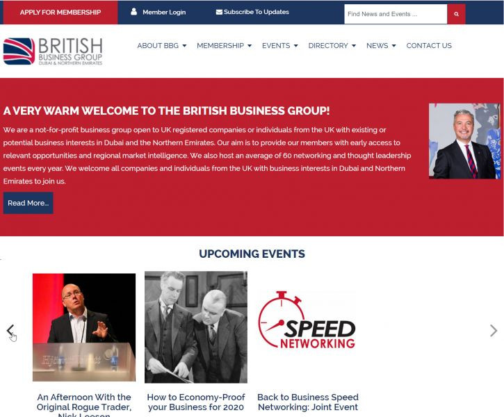 British Business Group - Web App image 1