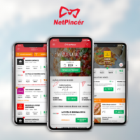 NetPincér food ordering mobile app