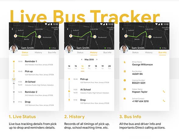 School Bus Tracking App image 1