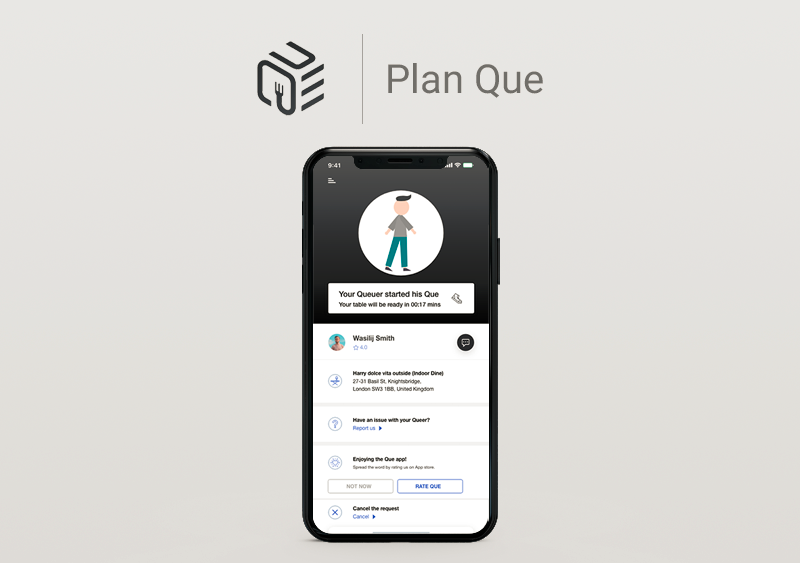 Que App - Restaurant Que Application | Mobile & Web image 1
