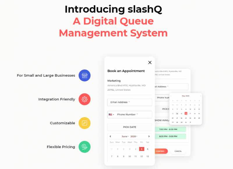 SlashQ: A Digital Queue Management System image 1