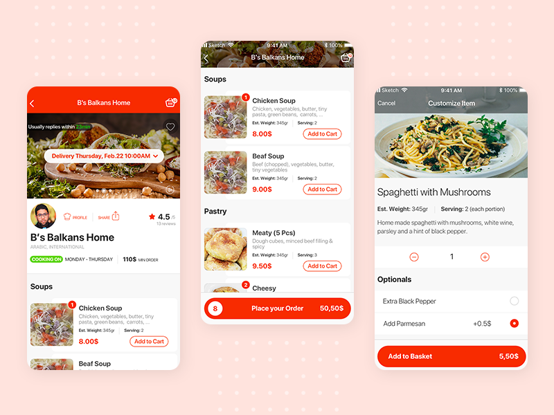 Chefsy - Food Delivery App image 2