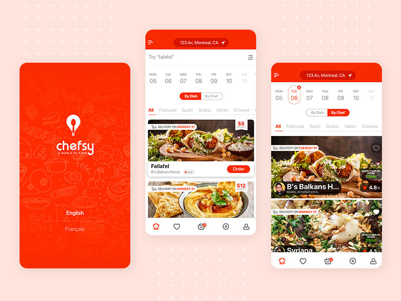Chefsy - Food Delivery App image 1