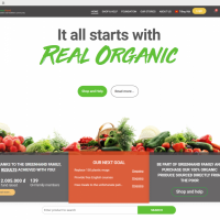 E-commerce website for Green Hand