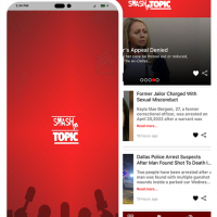 SmashDaTopic – News & Live Streaming App