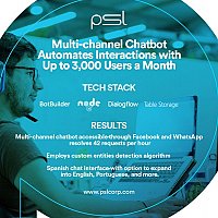 Multi-channel Chatbot Automates Interactions with Up to 3,000 Users a Month