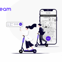 Beam: Mobile & Desktop App & API for E-scooter Company (Transportation)) – React Native | React | Node.js | Typescript